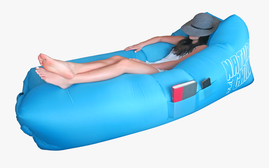 Inflatable Beach Chair, Transparent Clipart