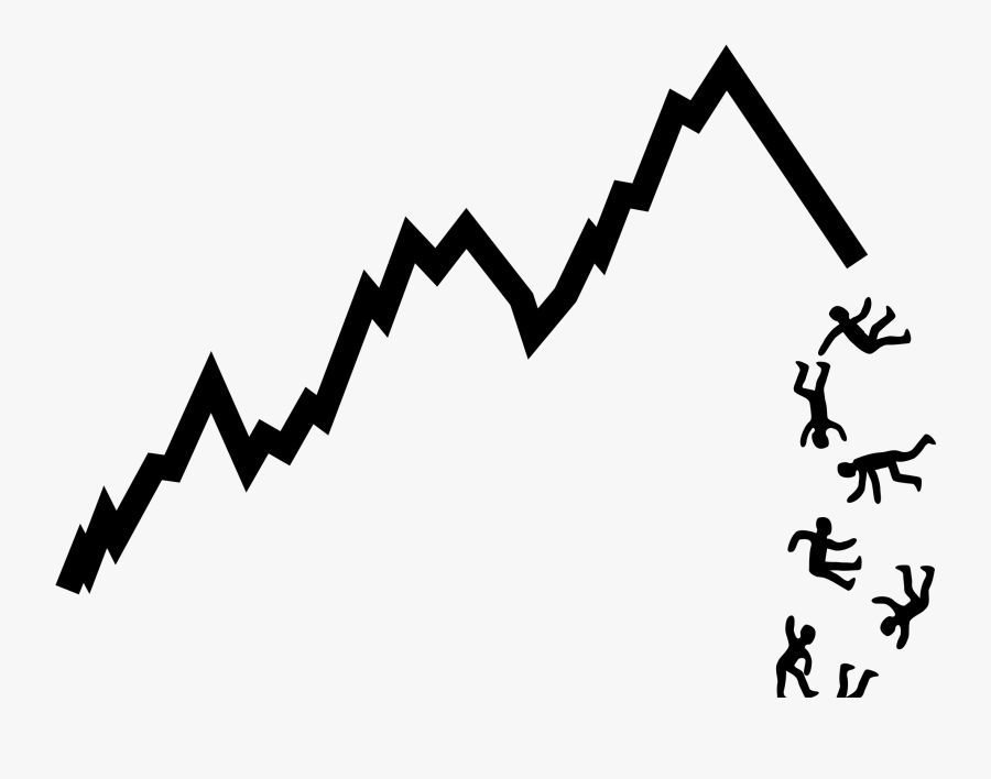 Simple Stock Market Chart Clipart , Png Download - Stock Clipart Black And White, Transparent Clipart