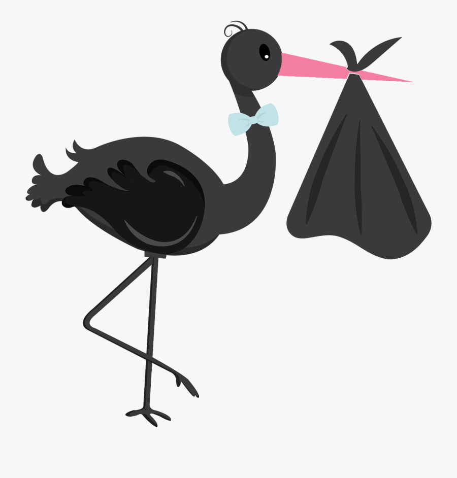 Transparent Stork Png - Flightless Bird, Transparent Clipart