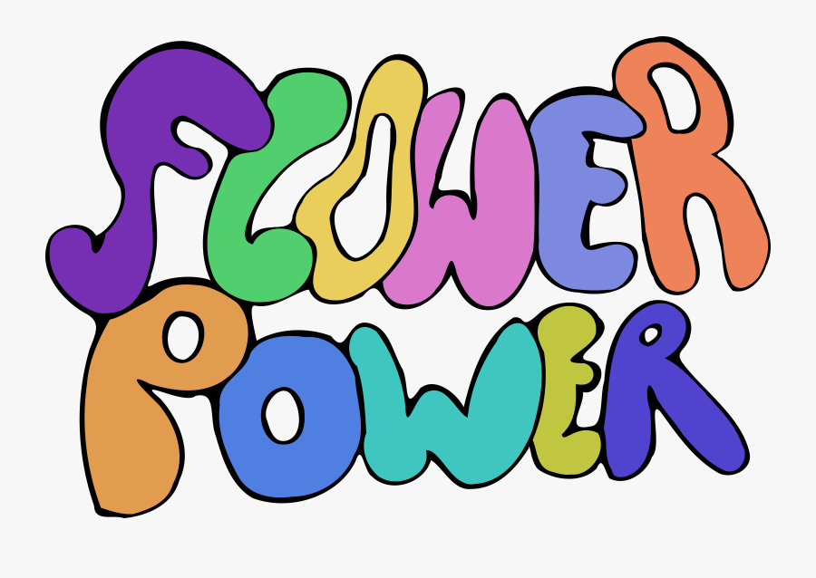 Thumb Image - Hippie Art Flower Power, Transparent Clipart