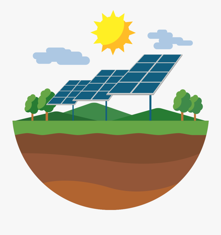 Transparent Solar Energy Clipart - Solar Energy Clipart, Transparent Clipart