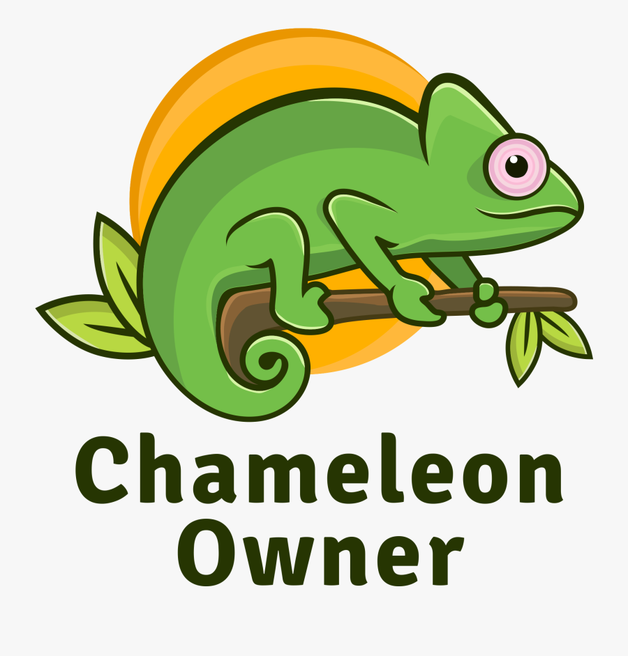 Drawn Chameleon Wash - Cartoon, Transparent Clipart