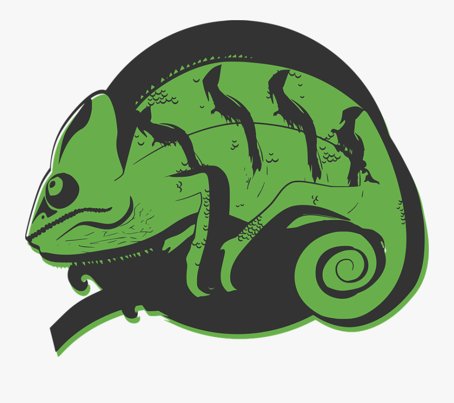 Chameleon Clipart The Mixed Up - Cameleon Png, Transparent Clipart