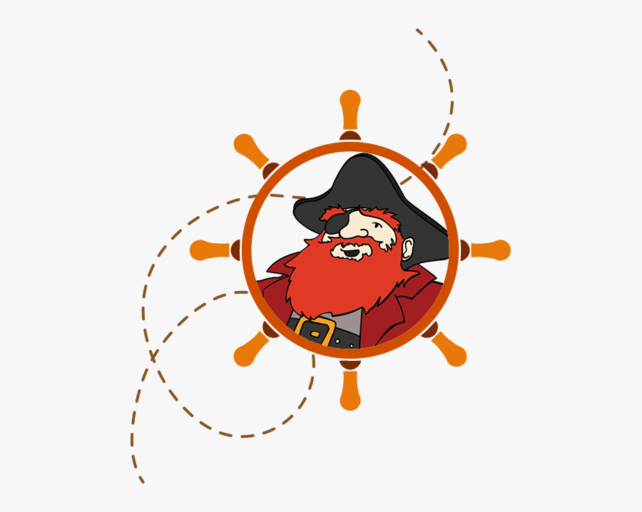 Transparent Pirate Eye Patch Clipart - Anchor Ship Wheel Clipart, Transparent Clipart