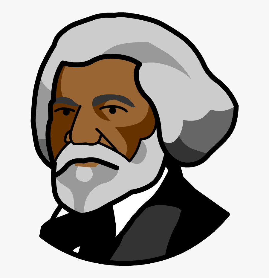 Easy Drawings Of Frederick Douglass, Transparent Clipart