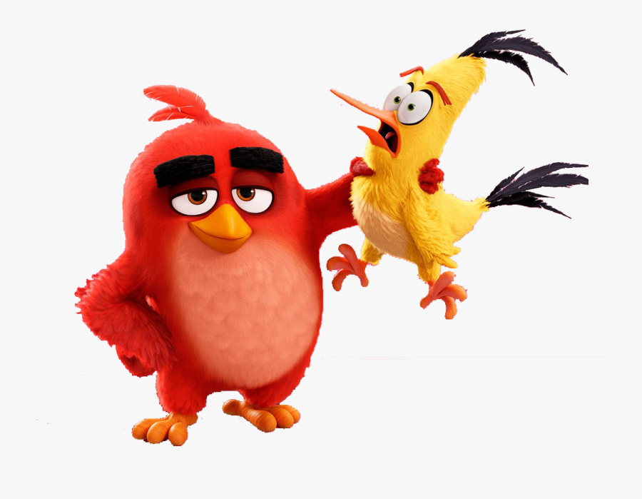 Red Angry Birds Bird Chuck Angry Birds 2 Free Transparent Clipart Clipartkey