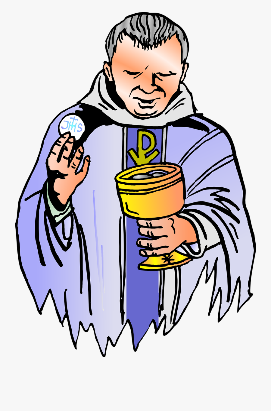 Priest - Priest Clipart Png, Transparent Clipart