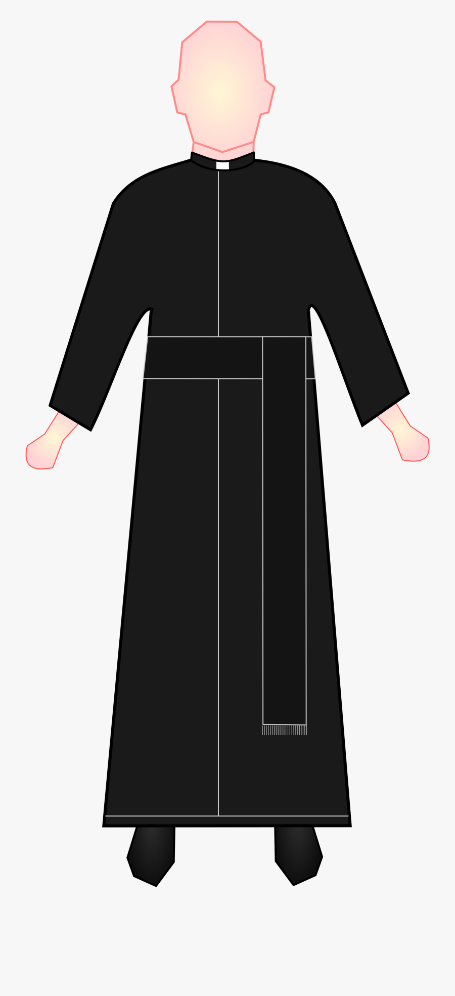 Abito Priest Clipart , Png Download - Priest Robe Png, Transparent Clipart
