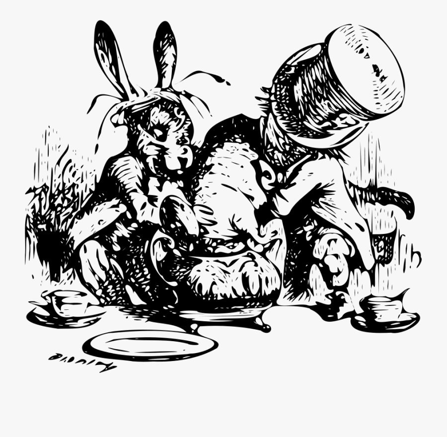 Alice In Wonderland Original Illustrations Png , Free Transparent ...