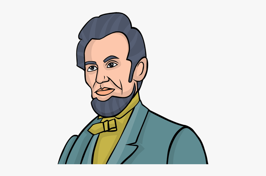 Abe Lincoln Beard Clip Art - Abraham Lincoln, Transparent Clipart