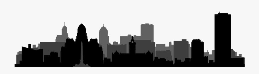 Website Design Internet Marketing - Buffalo Skyline Silhouette, Transparent Clipart