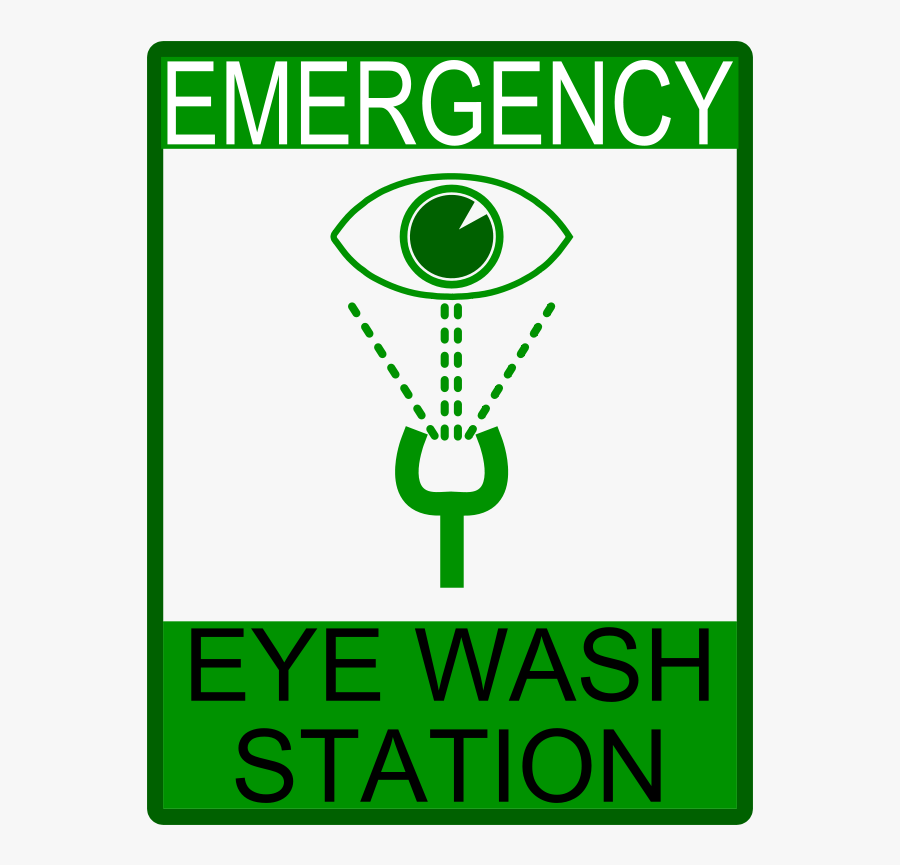 Emergency Eye Wash Station - Eye Wash Station Png, Transparent Clipart