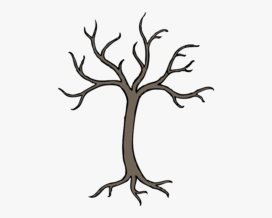 Easy Dead Tree Drawing , Free Transparent Clipart - ClipartKey