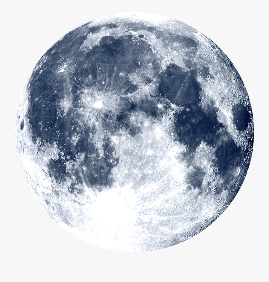 Satellite Full Natural Moon Planet Fantasy Astronomy - Луна Png, Transparent Clipart