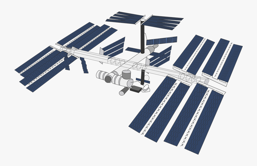 Clip Arts Related To - International Space Station Clipart, Transparent Clipart