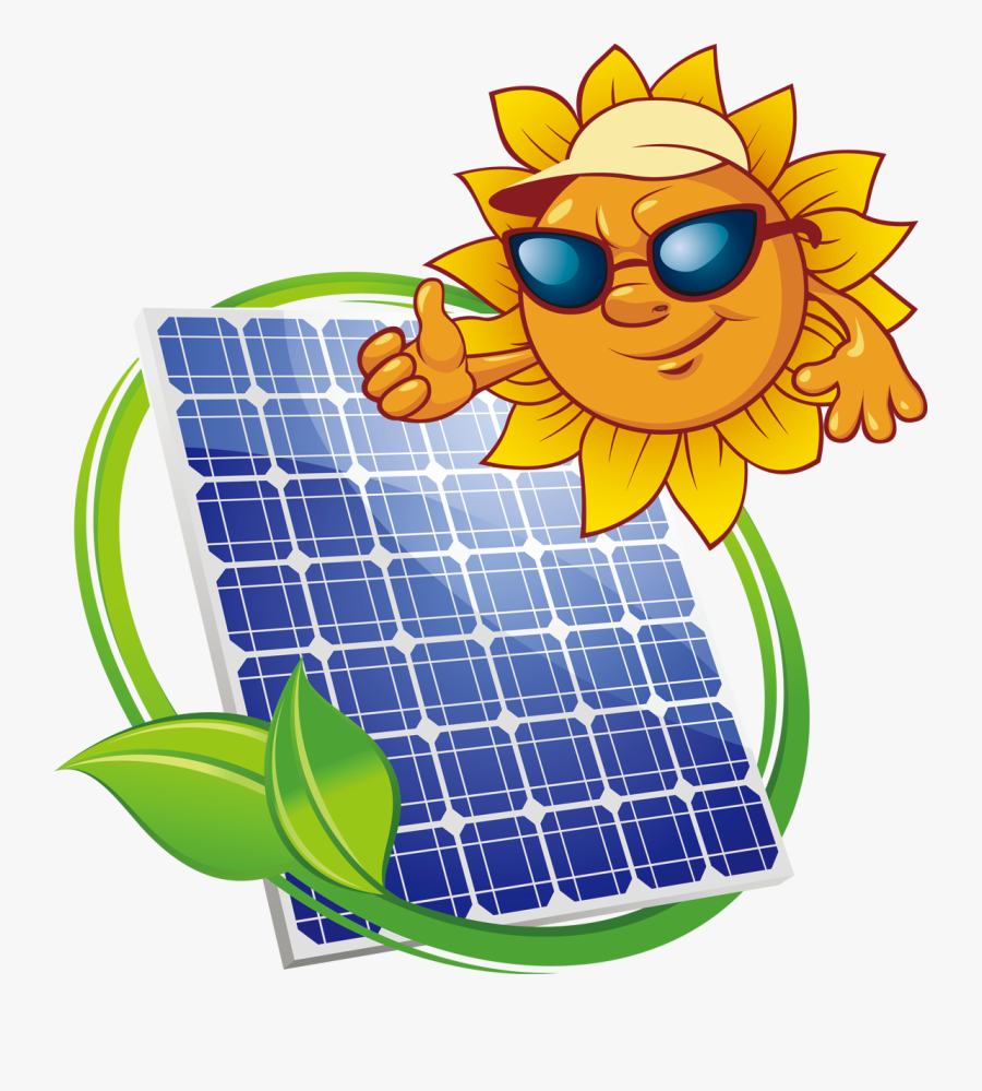 Energy Clipart Solar Power - Symbol Of Solar Energy, Transparent Clipart