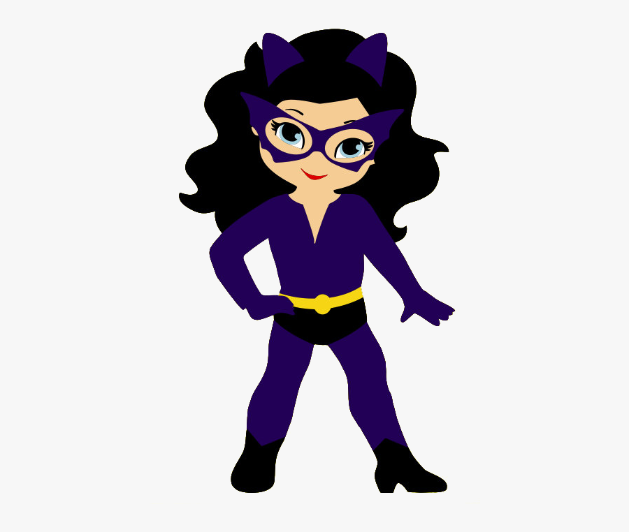 Wonder Woman Superman Flash Supergirl Clip Art - Wonder Woman Clipart Lady, Transparent Clipart