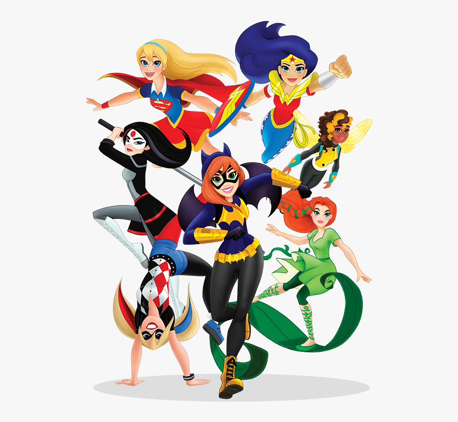 28 Collection Of Dc Superhero Girls Clipart - Dc Superhero Girls Cake Topper, Transparent Clipart