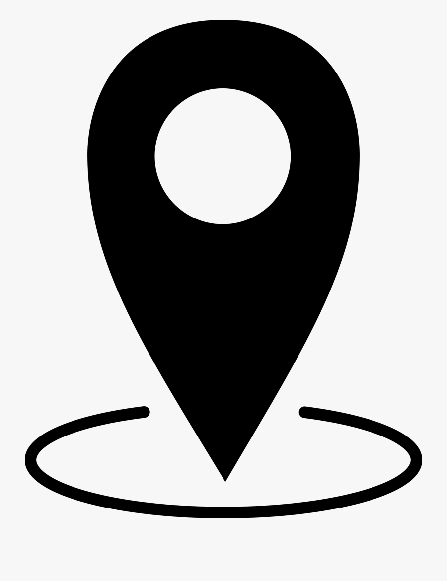 Gps Symbol Big Image - Location Symbol For Word, Transparent Clipart