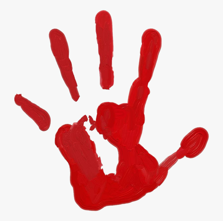 Left Handprint Png Images - Hand Print, Transparent Clipart