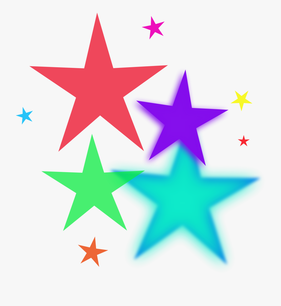 Image Of Colorful Stars Clipart - Stars Clip Art Free, Transparent Clipart