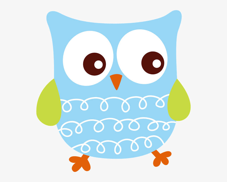 Transparent Hedwig Owl Clipart - Azul Corujinha Minus, Transparent Clipart