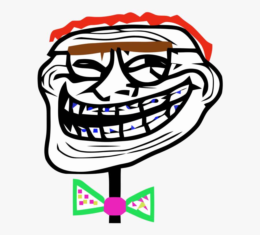 Troll Melvin By Rober Raik - Nerd Troll Face, Transparent Clipart