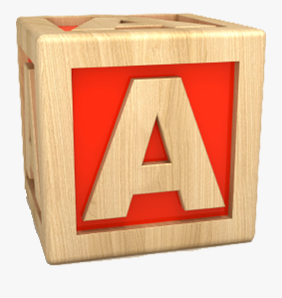 Active Letter A Clipart - Letter A In A Box, Transparent Clipart