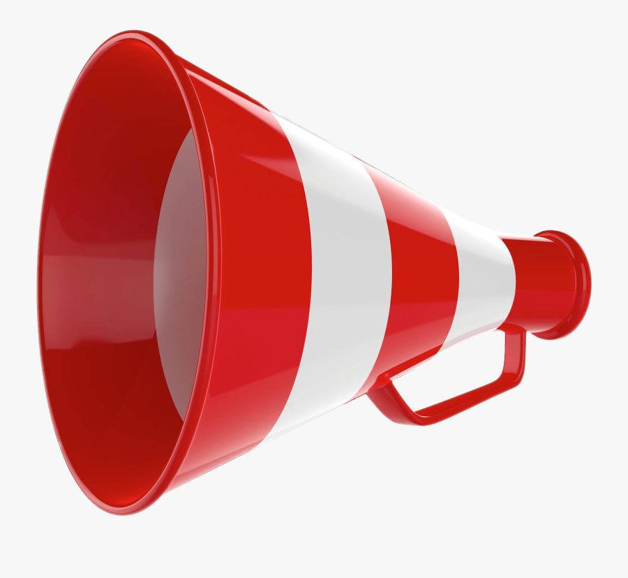 Picture Black And White Library Red Megaphone Clipart - Object That Makes Sound, Transparent Clipart