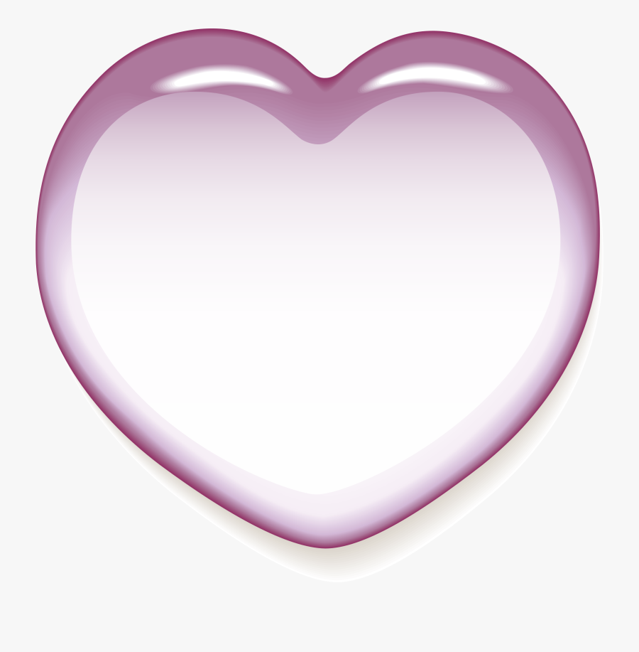 Transparent Pink Heart Clipart Png - Corazon Rosa Brillante Png, Transparent Clipart