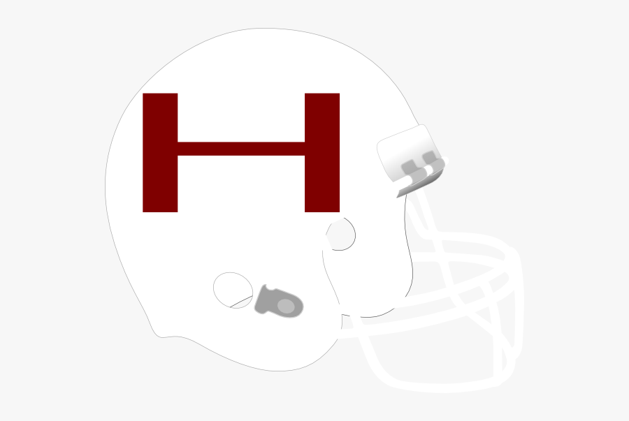 Hartnell Football Clip Art At Clker - White Football Helmet Clipart, Transparent Clipart