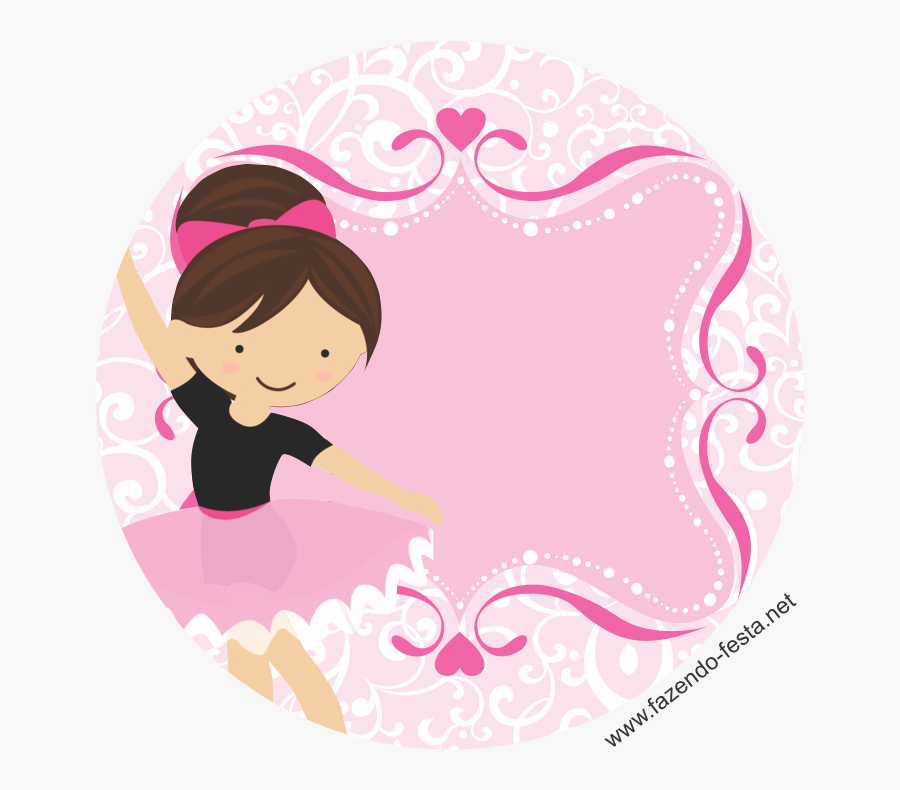 Latinha Adesivo Bailarina, Transparent Clipart