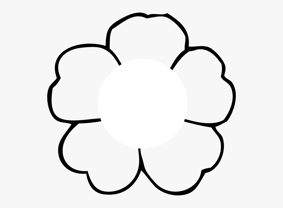 Coloring Pages Of Flower, Transparent Clipart