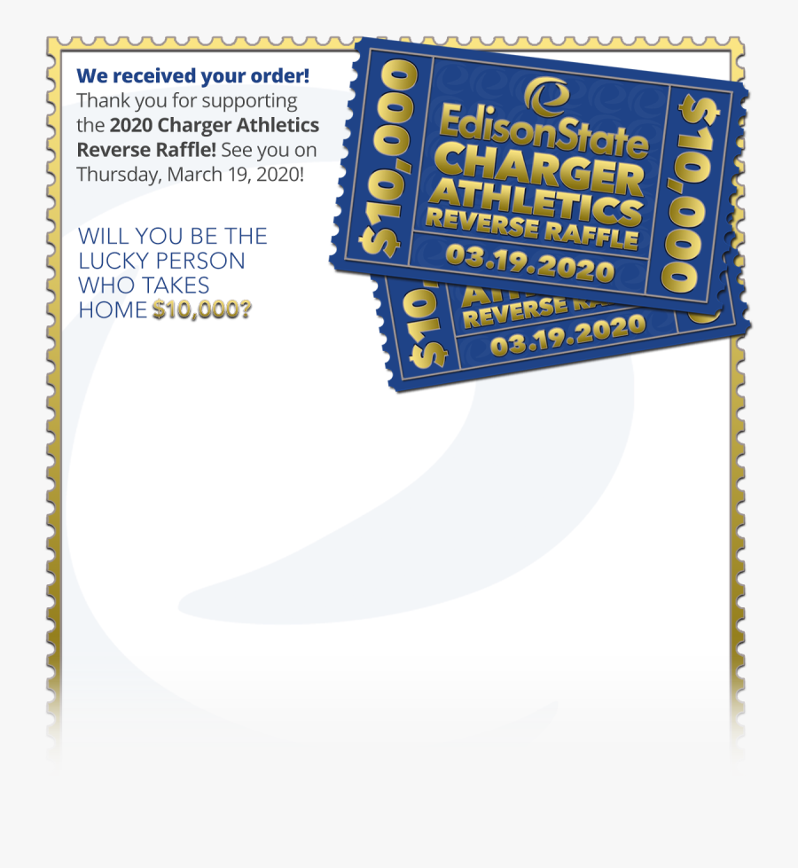 Charger Reverse Raffle, Transparent Clipart