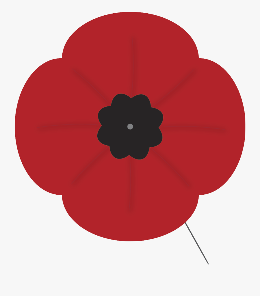Support Our Troops, Not The War - Poppy, Transparent Clipart