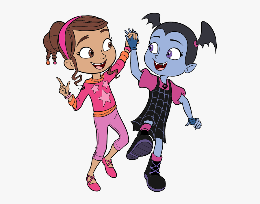 Vampirina Poppy And Bridget, Transparent Clipart