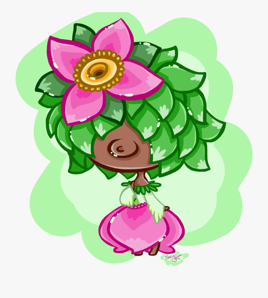 Poppy The Deku Scrub By Marshalltrap - Rose, Transparent Clipart