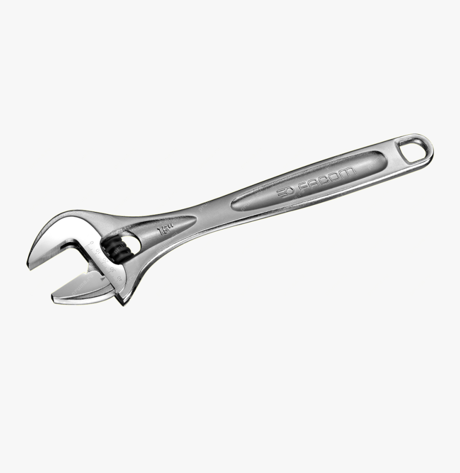 Adjustable Spanner Wrench Clipart Hand Tool Spanners - Une Clé À Molette, Transparent Clipart