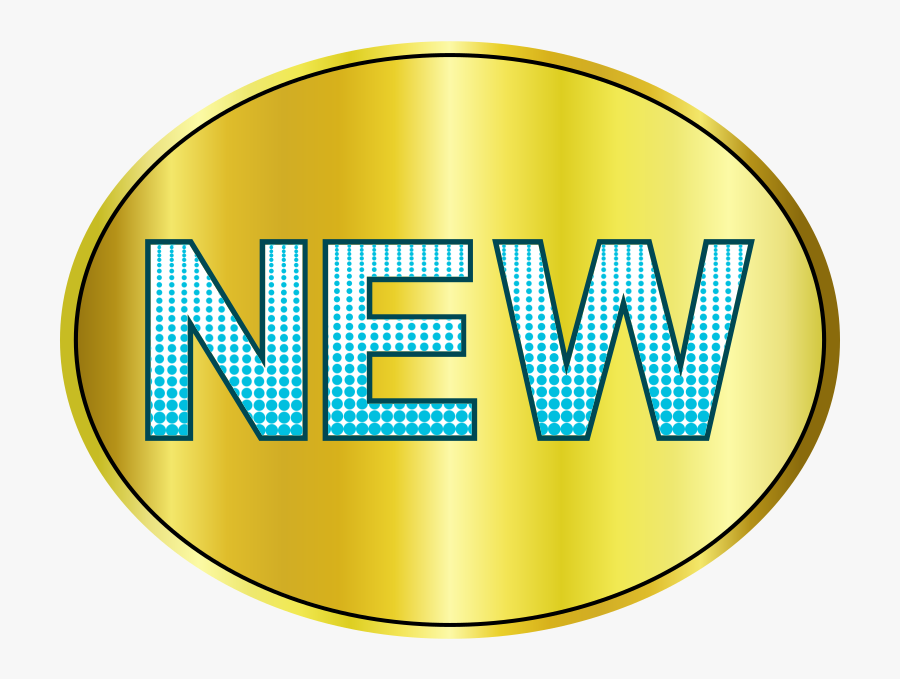 New Sign - Circle, Transparent Clipart