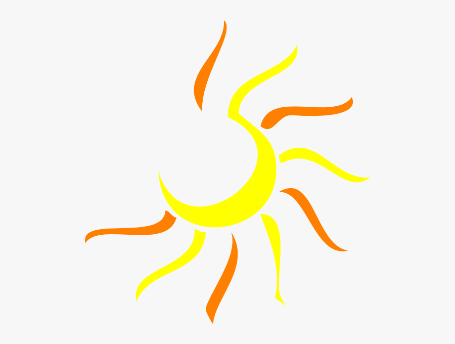 Half Sun Clipart - Half Sun Rise Png, Transparent Clipart