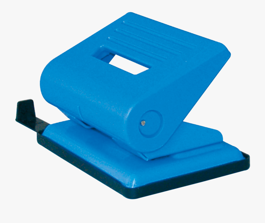 Cerulean Color Punch Hole Machine Png Image - Hole Punch, Transparent Clipart