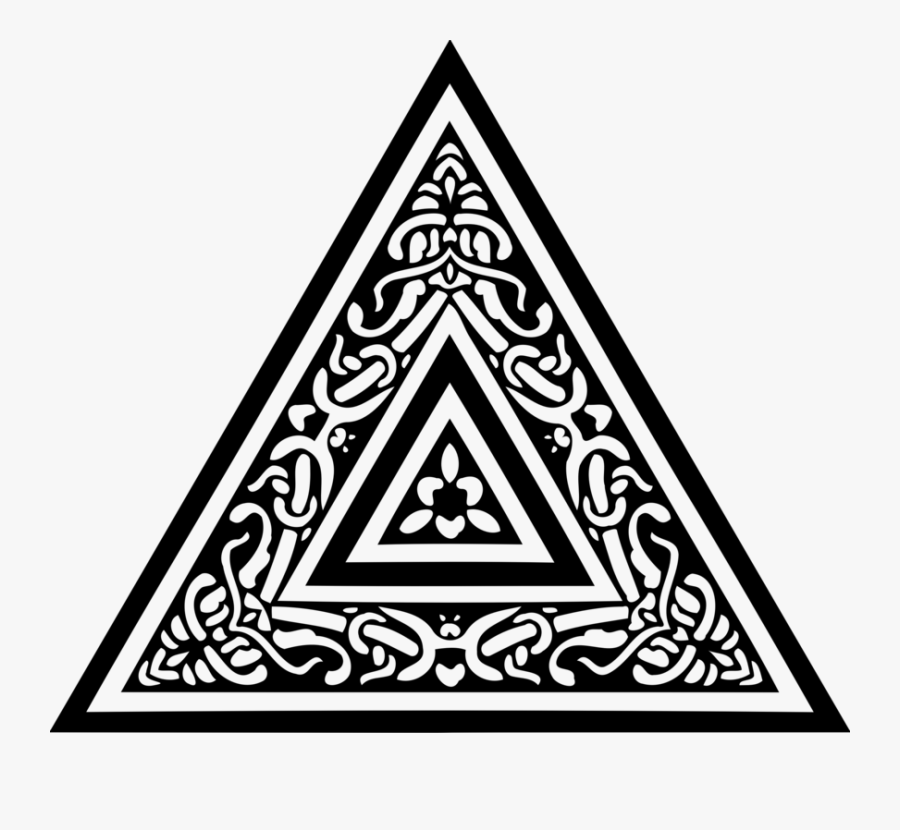 Triangle,symmetry,area - Illuminati Ojo De Horus, Transparent Clipart