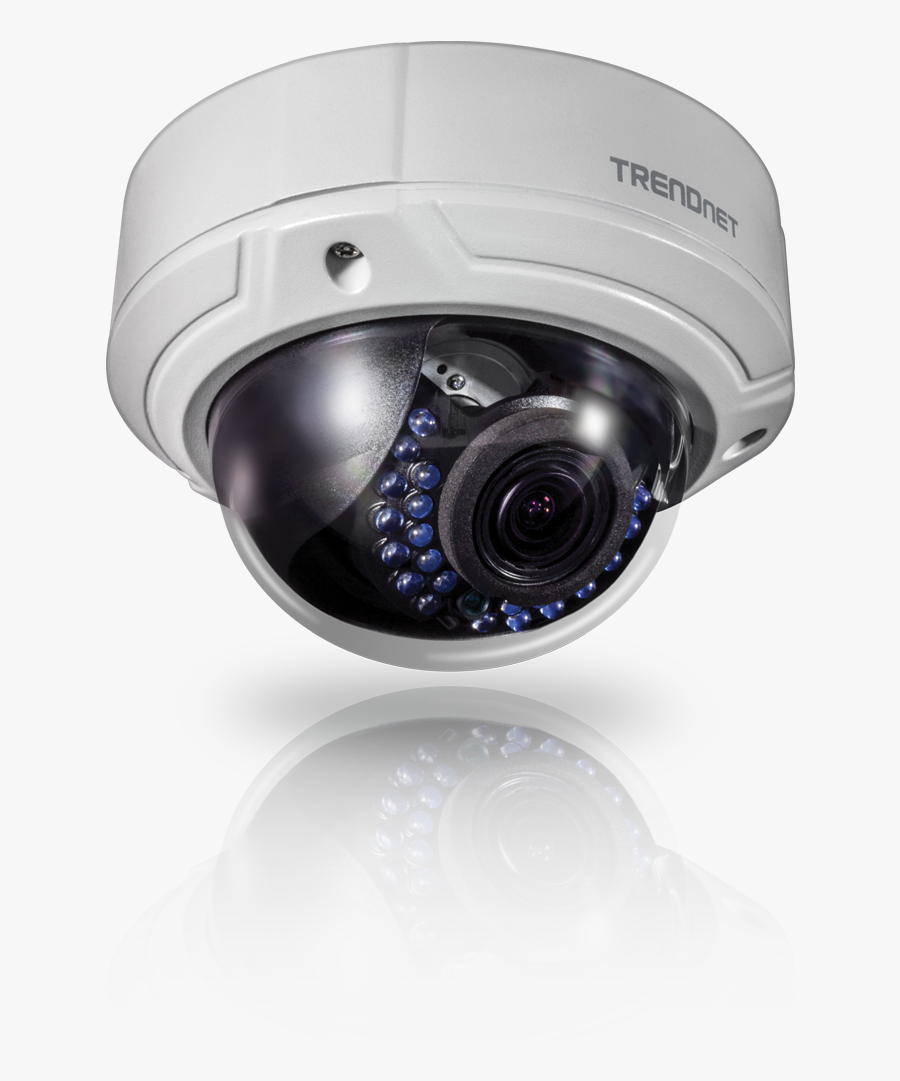 Transparent Tv Camera Png - Range Of View Security Camera, Transparent Clipart