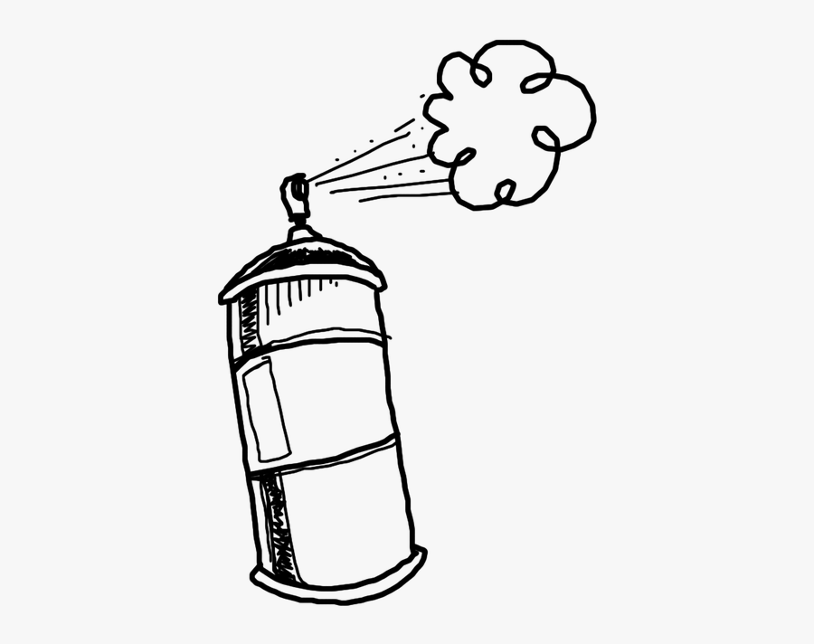 Spray Can Png - Spray Can Graffiti Drawing, Transparent Clipart