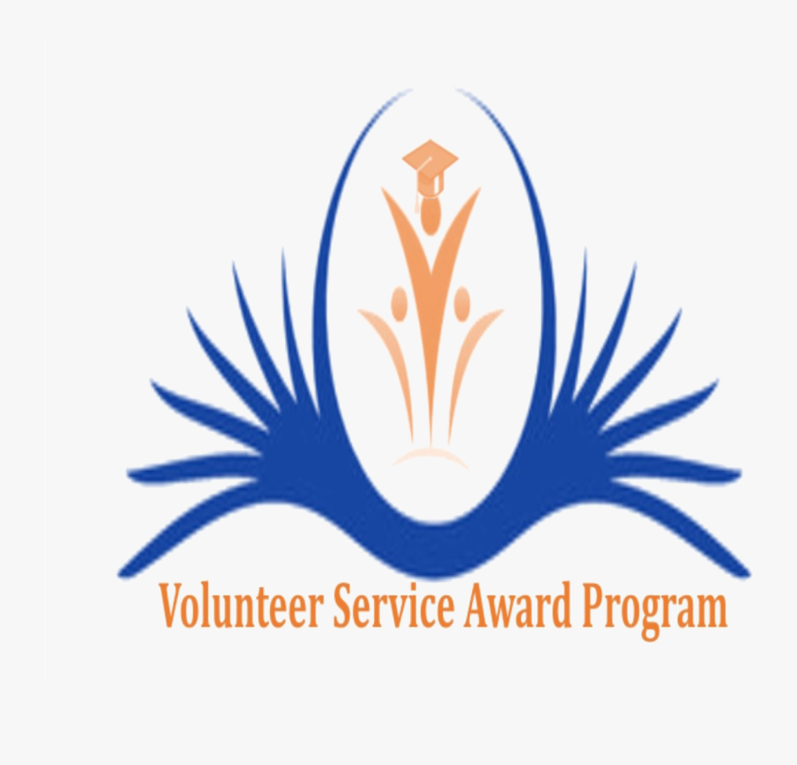 The Volunteer Service Award Program Is A Public Service - Emblem, Transparent Clipart