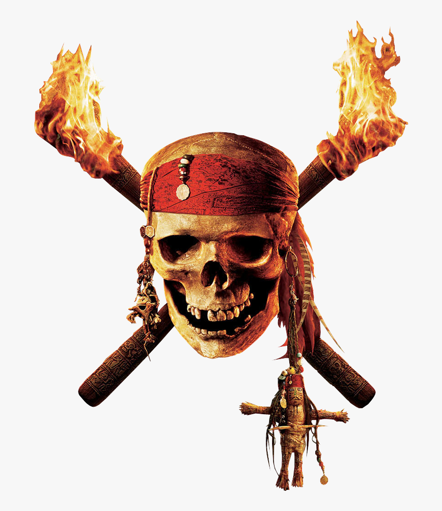 Pirates Of The Caribbean Dead Man's Chest Logo, Transparent Clipart