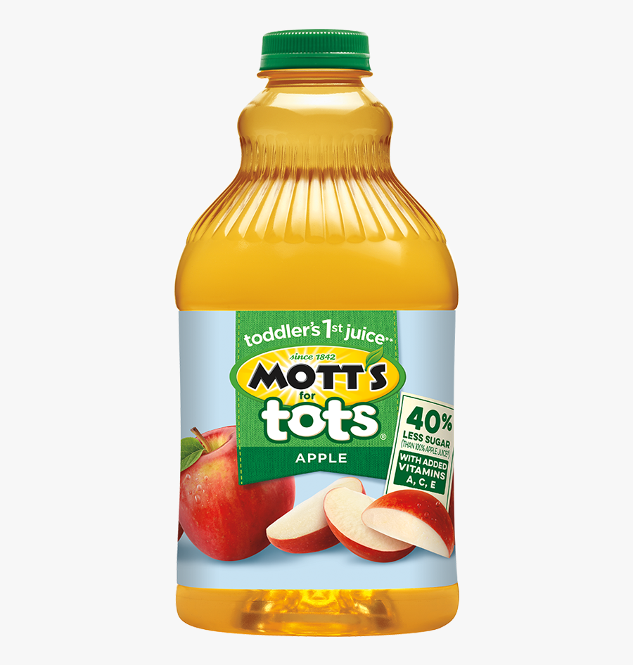 Mott's For Tots Apple Juice, Transparent Clipart