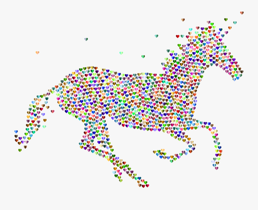 Line Art,horse,pony - Unicorn Black And White, Transparent Clipart