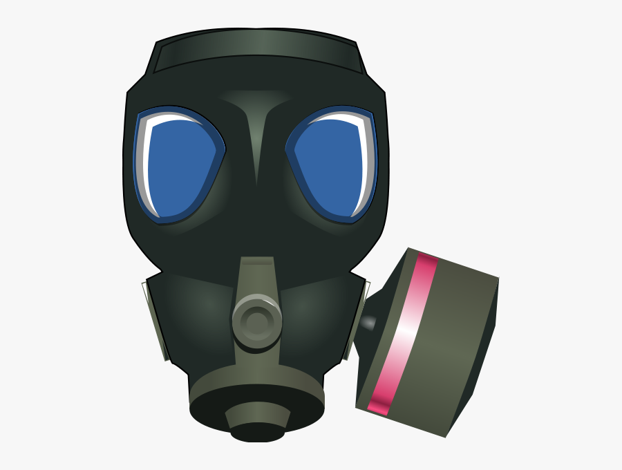 Gas Mask Png Clip Arts - Clip Art Of Gas Mask, Transparent Clipart