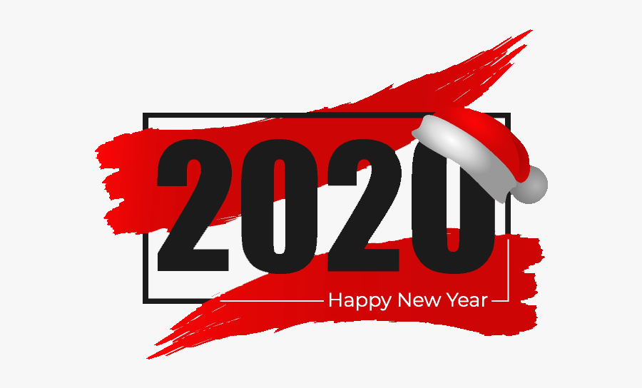 Happy New Year 2020 Image For Whatsapp - Graphic Design, Transparent Clipart